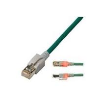 EasyLan CS1OTCDCD0020 - Cat.6 LED Patchkabel DualBoot S/FTP türkis - Kabel - Netzwerk