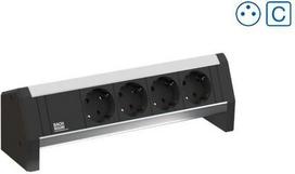 Bachmann Steckdoseneinheit DESK 902.02343xUTE Steckdosen 1x Abdeckung