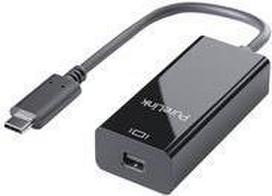 PureLink iSeries - USB/DisplayPort-Adapter - USB-C (M) zu Mini DisplayPort (W) - 10 cm - 2160p-Unterstützung - Schwarz
