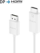 PureLink Active DisplayPort 1.2 to HDMI 2.0 Adapter Cable, 4K60Hz (444), DisplayPort Male/HDMI Male