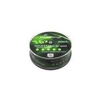 MediaRange - 25 x DVD+R - 4,7GB (120 Min.) 16x - Spindel (MR404)