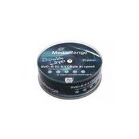 MediaRange - 25 x DVD+R DL - 8,5GB (240 Min.) 8x - Spindel (MR469)