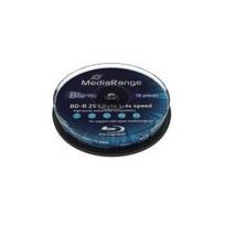 MediaRange - 10 x BD-R - 25GB 6x - Spindel (MR499)