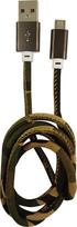 LC-POWER Kabel USB-Micro-1M-5 1m woodland camo,USB A auf Micro-USB (LC-C-USB-MICRO-1M-5)