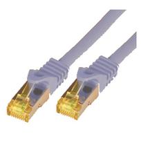 McabCat.7 Rohkabel S-FTP-PIMF-LSZH-15.0M-GRA 10Gigabit Ethernet 600MHzCat.7 Rohkabel Patchkabel, 2xRJ45 Cat.6a Stecker geschirmt, Schirmung: S/FTP (PIMF)Cat.7 Rohkabel, doppelt geschirmt, Leiterdurchmesser: 4x2xAWG26/7, ø=6,5mm, Leitermaterial: reines Kupfer, LSZH, Flammwidrig IEC60332-1, halogenfrei IEC60754-2, Ra (3749)