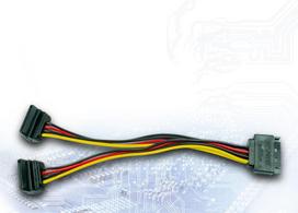 Inter-Tech 88885532 SATA-Kabel 0,15 m SATA 15-Pin 2 x SATA 15-Pin (88885532)
