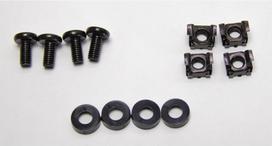 Inter-Tech SW-420/600 - Regalboden - Schwarz - 15 kg - 1U - 485 mm - 420 mm (88887347)