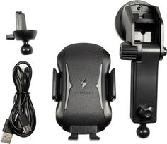 Inter-Tech MTH-100 Aktive Halterung Handy/Smartphone Schwarz (88885534)