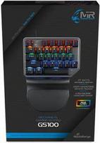 MEDIARANGE MRGS100 - Mini - USB - Mechanischer Switch - QWERTZ - RGB-LED - Schwarz - Silber
