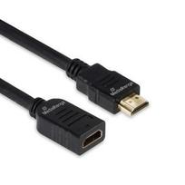 MEDIARANGE HDMI Verlängerungskabel 18Gbps ARC sw - Digital/Display/Video - Verlängerungskabel (MRCS256)