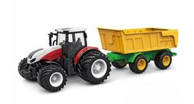 Amewi Toy Traktor mit Kippanhänger ferngesteuerte (RC) modell Elektromotor 1:24 (22600)
