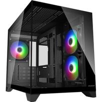 Cougar Gehäuse Mini-Tower FV150 ARGB Schwarz - Midi/Minitower - ATX (CGR-2QA6B-RGB)