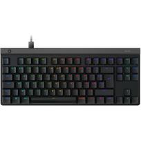 Logitech G G515 - Tastatur - TKL - Hintergrundbeleuchtung - USB - AZERTY - Französisch - Tastenschalter: GL Tactile - Schwarz (920-012880)