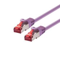 LOGON PROFESSIONAL PATCH CABLE S/FTP PIMF 2M - CAT6 - VIOLET - Kabel - Netzwerk (TCR66SS020V)