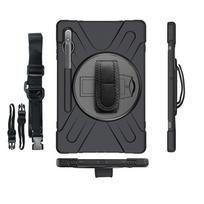 eSTUFF Wombat - Schutzhülle für Tablet - Schwarz - für Samsung Galaxy Tab S7 (ES683500-BULK)