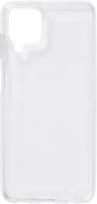 eSTUFF Soft Case - Hintere Abdeckung für Mobiltelefon - UV-beschichtetes, verformbares Polyurethan - klar - für Samsung Galaxy A12 (ES673046-BULK)