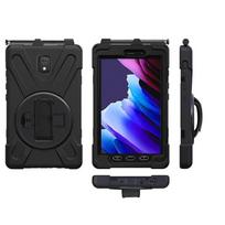 eSTUFF - Hintere Abdeckung für Tablet - Silikon, hartes Polykarbonat - Schwarz - 20,30cm (8) - für Samsung Galaxy Tab Active3 (ES681839-BULK)