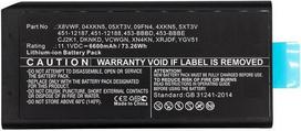 CoreParts MBXDE-BA0185 - Akku - DELL - Latitude 12 7204 - Latitude 14 7404 - Latitude 14 Rugged 5404 (MBXDE-BA0185)