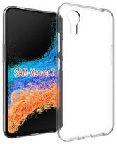 eSTUFF London - Hintere Abdeckung für Mobiltelefon - Thermoplastisches Polyurethan (TPU) - durchsichtig - für Samsung Galaxy XCover7 (ES673119-BULK)
