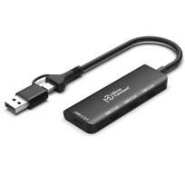 MicroConnect USB 3.2 GEN1 Dual Port USB-C Data 5Gbps USB 3.2 Hub 4-Port with USB-C and USB-C Connectors (UC0070-5G-USB-C-4IN1-C)
