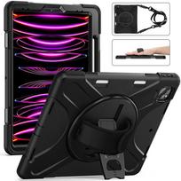 eSTUFF AUSTIN Defender Case iPad Pro 13 2024 with hand strap and (ES681560-BULK)