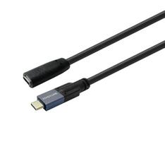 VivoLink USB-C male to female 1.5m USB3.2 Supports 20Gbps data - Digital/Daten (PROUSBCMF1.5)