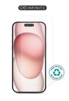 eSTUFF Titan Shield Infinite - Bildschirmschutz für Handy - Glas - klar (Packung mit 10) - für Apple iPhone 16 Pro (ES501422-10BULK)