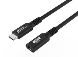 MicroConnect Premium USB-C cable Extender 0.5m 10Gbps 100W USB 3.2 - Kabel - Digital/Daten (USB3.2CC05EX)