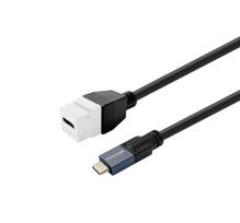 VivoLink Keystone White USB-C female to male (PROKEYUSBCFM0.5W)