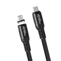 MicroConnect USB-C to cable Premium magnetic Silicone - Kabel - Digital/Daten (MC-LS-USB4CC0.15)