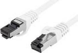 Lanberg Patchkabel CAT.8.1 S/FTP LSZH CU Fluke Zert. wß - Kabel - Netzwerk (PCF8-10CU-0150-W)