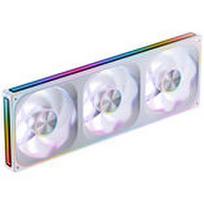 Jonsbo Lüfter-Set ZA-420WR 3×140?mm PWM Reverse ARGB Weiß (ZA-420WR)