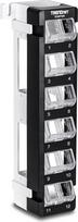 TRENDnet TC-KP12V Keystone Patch Panel 12-Port Blank Angled Wall Mount - Patch-Panel