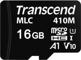 Transcend 410M Speicherkarte 16GB MicroSDHC MLC Klasse 10 (TS16GUSD410M)