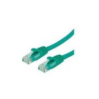 VALUE - Patch-Kabel - RJ-45 (M) bis RJ-45 (M) - 1.5 m - UTP - CAT 6a - geformt - grün, RAL 6016 (21.99.1483)