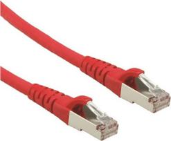 ROLINE - Patch-Kabel - RJ-45 (M) bis RJ-45 (M) - 3 m - SFTP - CAT 6a - Rot (21.15.2813)