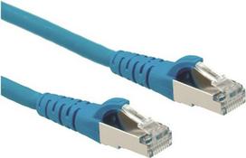Roline - Patch-Kabel - RJ-45 (M) bis RJ-45 (M) - 3 m - SFTP, PiMF - CAT 6a - Blau