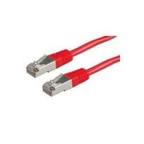 VALUE S/FTP-(PiMF-)Patchkabel konf. Kat. 6, rot 5,0 m (21.99.1361)