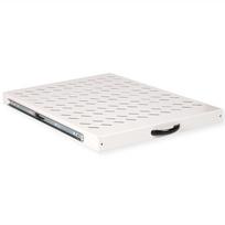 ROLINE 19 Zoll Fachboden 1 HE ausziehbar 550 T 25 kg grau (26.21.0116)