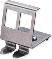 ROLINE Keystone Jack-DIN-Adapter für Schienenmontage
