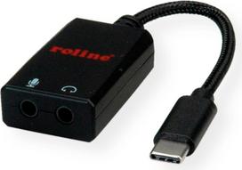 ROLINE Audio-Adapter - USB-C (M) zu Stereo Mini-Klinkenstecker