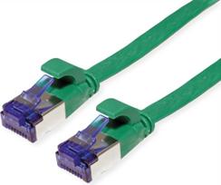 VALUE Patchkabel Kat.6A (Class EA) FTP, extra-flach, grün, 3 m (21.99.2143)