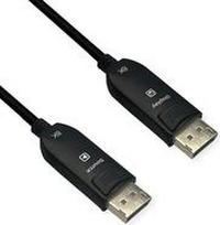 ROLINE DisplayPort v2.1 Kabel AOC DP80 UHBR13.5 54G ST/ST 15m - Kabel - Digital/Display/Video (14.01.3501)