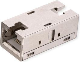 ROLINE RJ-45 Kupplung geschirmt, Kat.6A (Class EA), Metallgehäuse (21.17.3097)