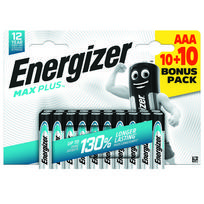 Energizer Max Plus Micro (AAA)-Batterie Alkali-Mangan 1.5 V 20 St. (E304145700)