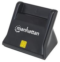 Manhattan USB-A Smart/SIM Card Reader, 480Mbps (USB 2.0)
