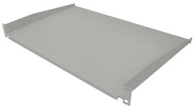 Intellinet 19" Cantilever Shelf, 1U, Shelf Depth 350mm, Non-Vented, Max 25kg, Grey, Three Year Warranty - Rack - Regal - RAL 7035 - 1U - 48.3 cm (19")