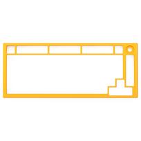 Glorious GMMK PRO Top Frame - gelb (GLO-ACC-P75-TF-GY)