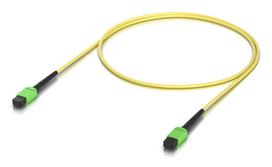 Ubiquiti Indoor OS2 single-mode fiber B APC connectors designed for 100G applications. 1M (UACC-OFC-SA-MPMP-1M)