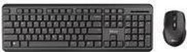 TRUST TKM-350 Tastatur und Maus Set, kabellos, Deutsches QWERTZ-Layout, Flüssigkeitsgeschützt